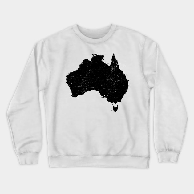 Australia continent Crewneck Sweatshirt by HBfunshirts